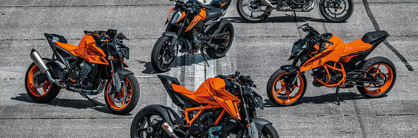 Highlights von KTM am Stand vom Moto-Center Thun